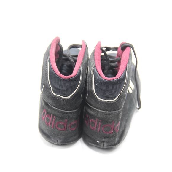 VTG Adidas 90s 95\' CLUB MONDIAL Wrestling Shoes Mens size 12 Black Maroon 072069 main image 11